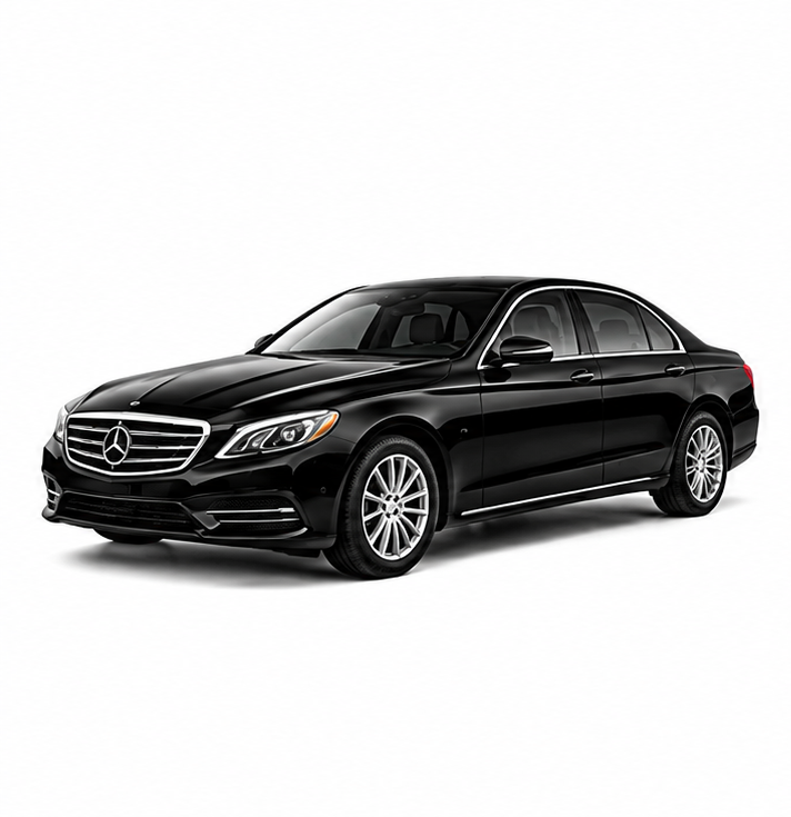Black executive sedan